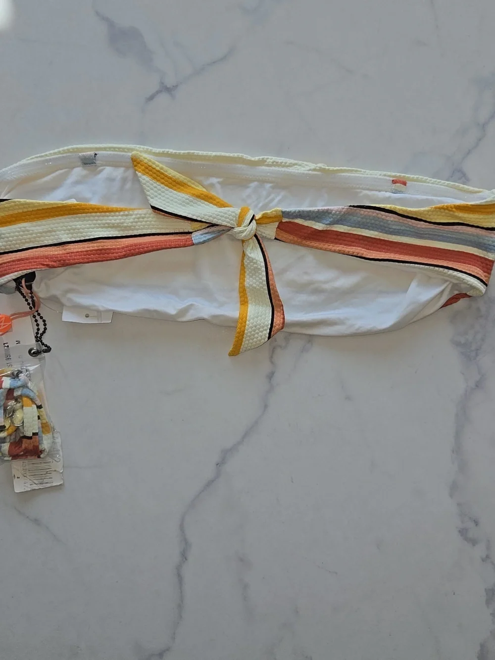 Minkpink Womens Paradise Bandeau Beachwear Bikini Swim Top Strapless Size M NWT